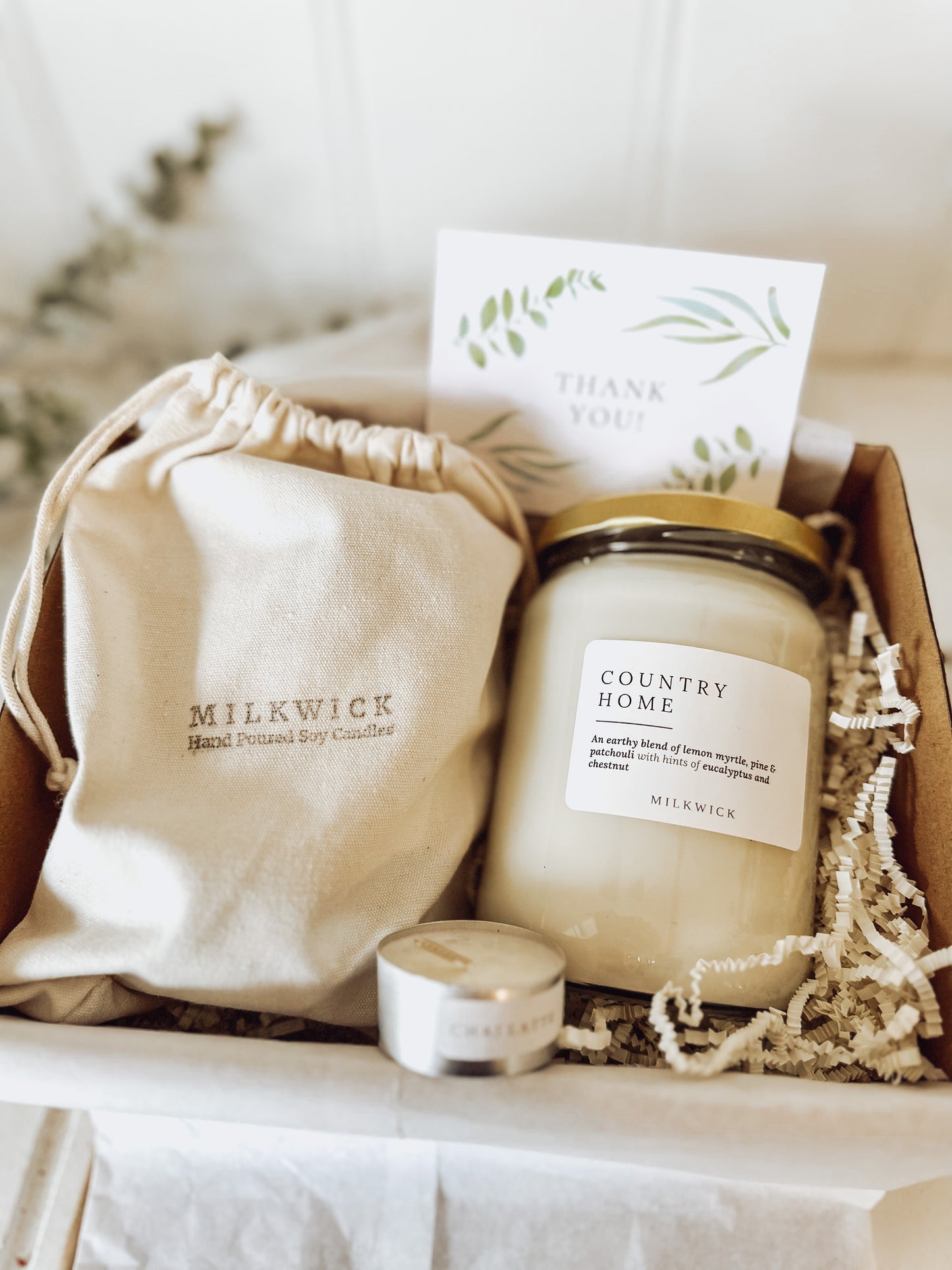 Gift Pack- 2 Extra large candles with card