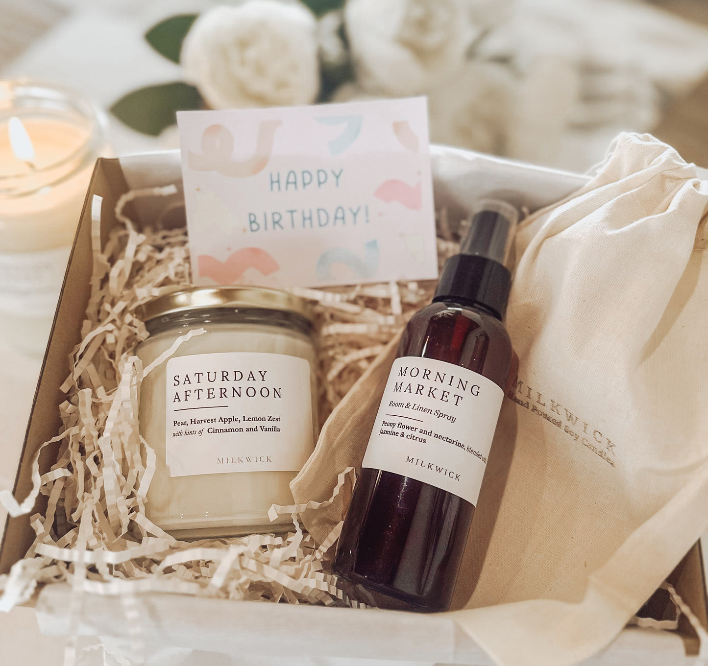 Gift Pack- Large Candle & Room Spray