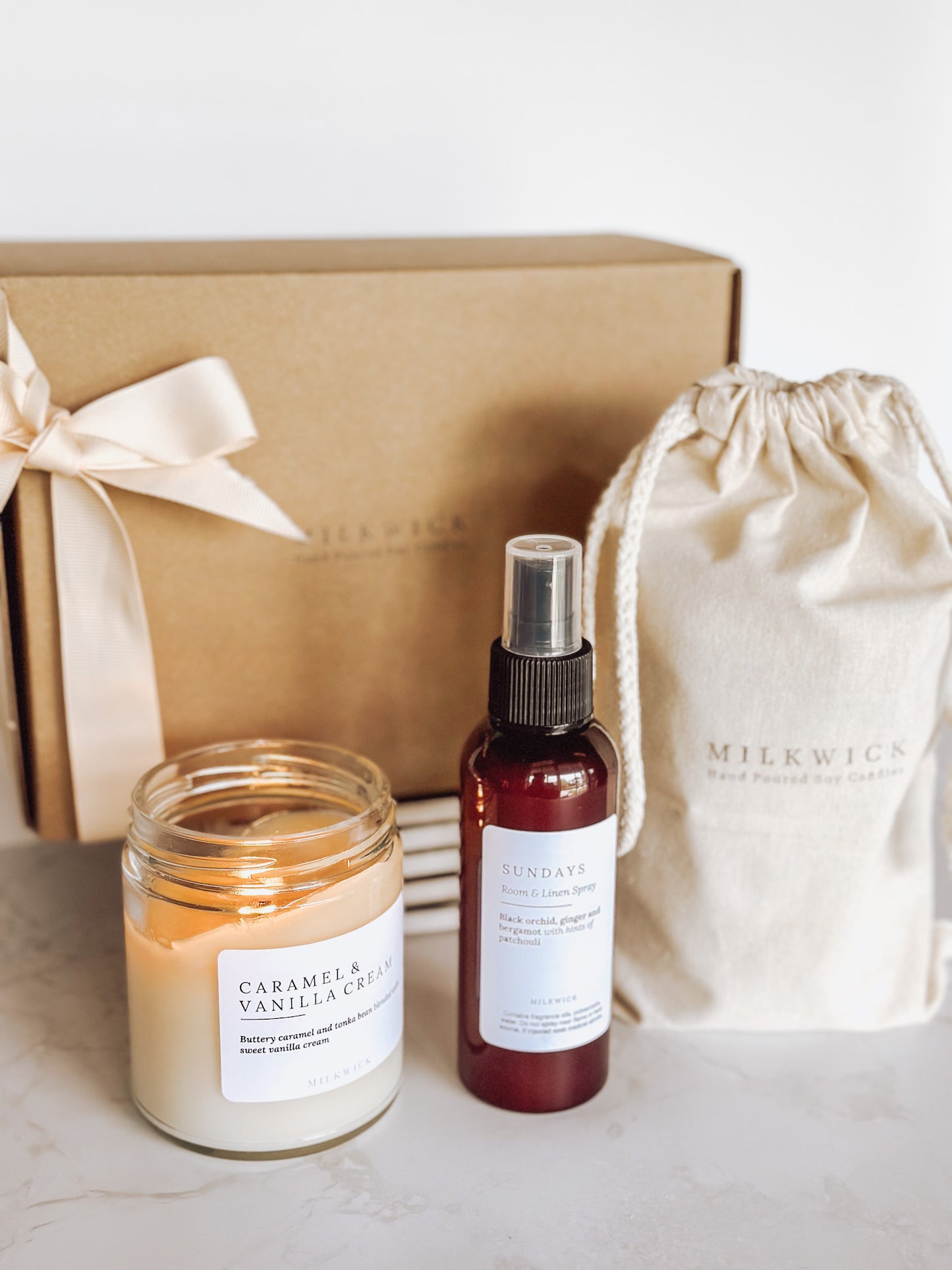 Gift Pack- Large Candle & Room Spray