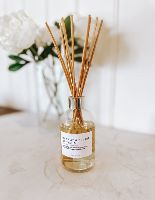 Orange & Peach Blossom Reed Diffuser