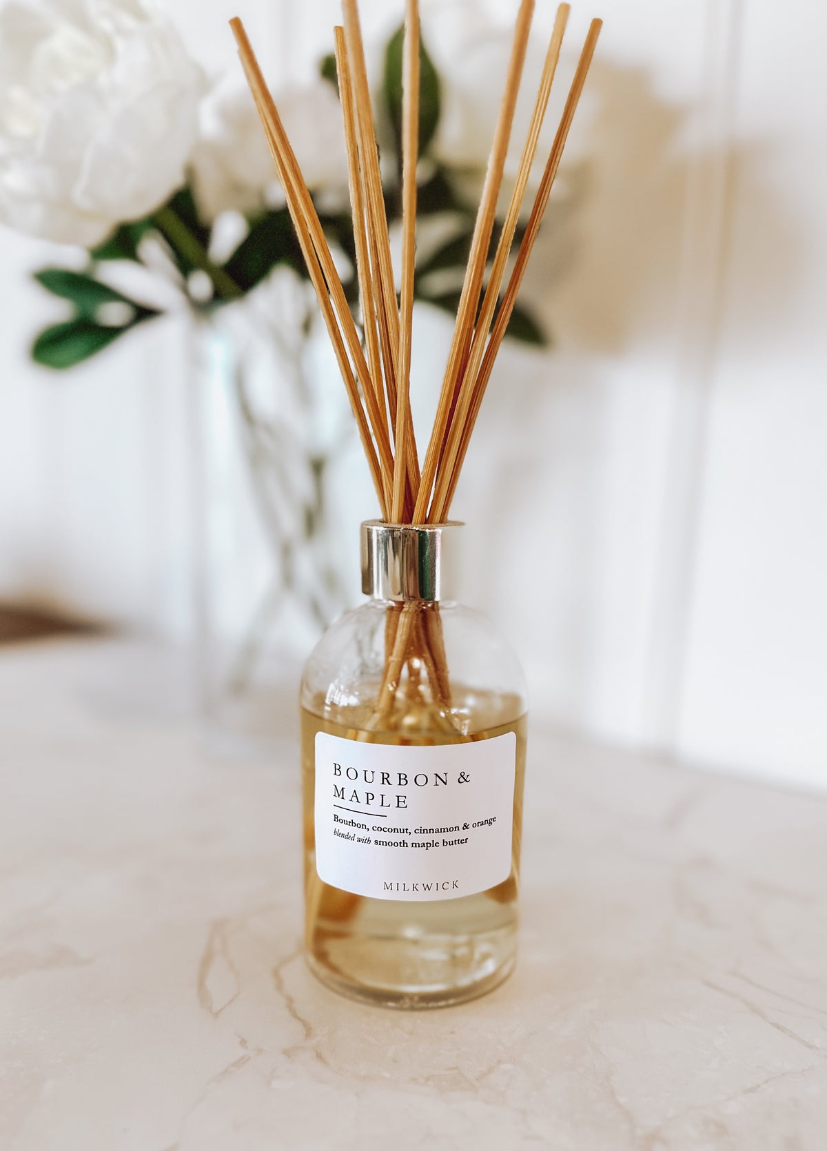 Salted Maple Reed Diffuser Bourbon & Maple Reed Diffuser – Milkwick