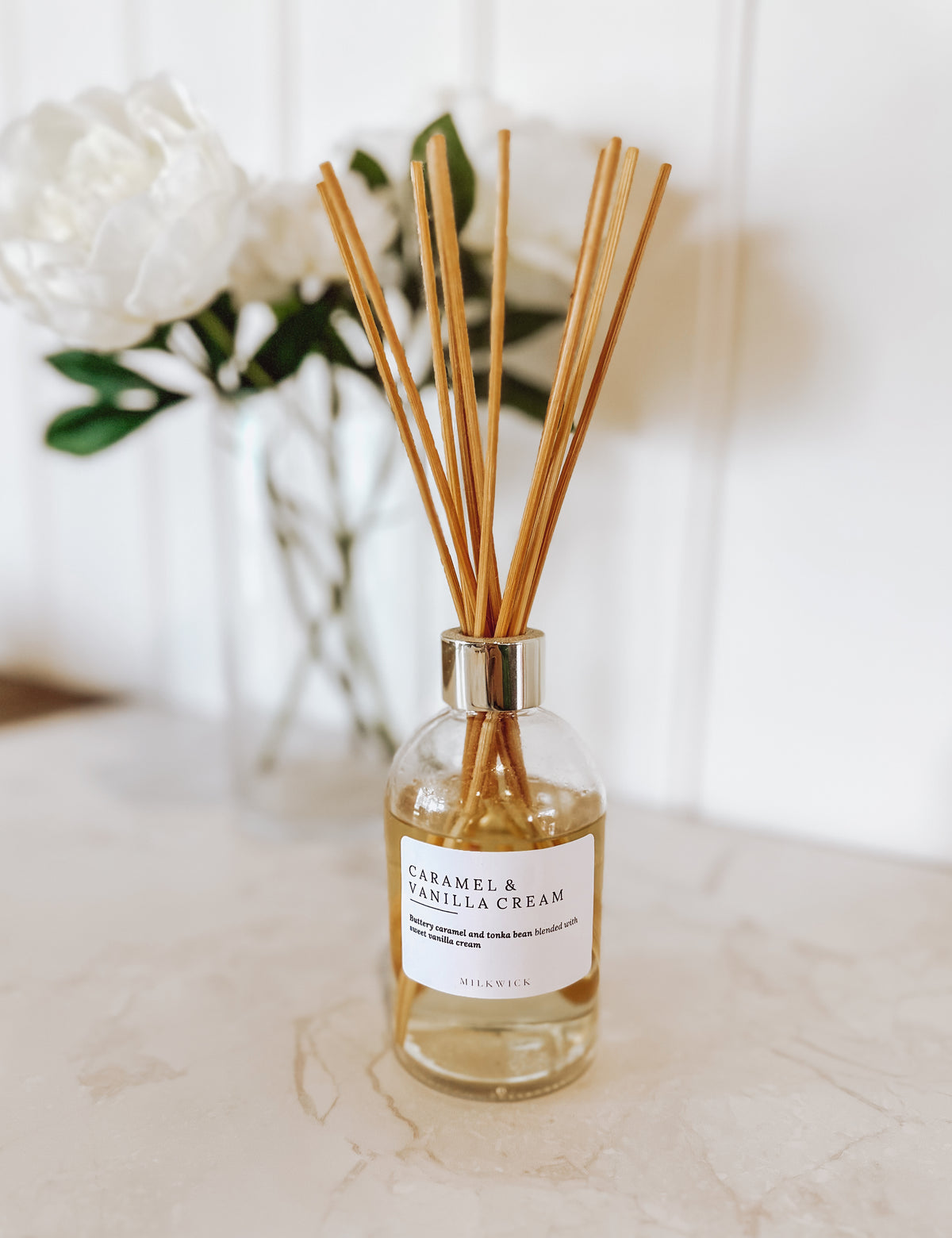 Caramel & Vanilla Cream Reed Diffuser – Milkwick