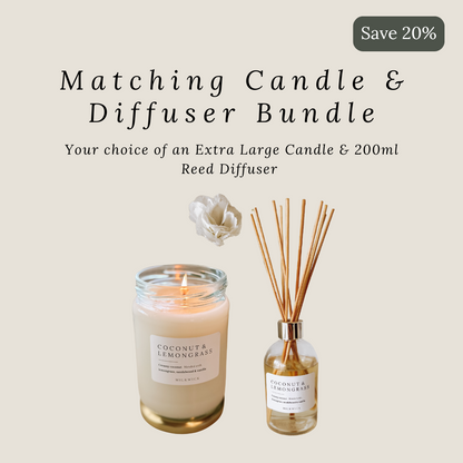 Matching Candle & Diffuser Bundle
