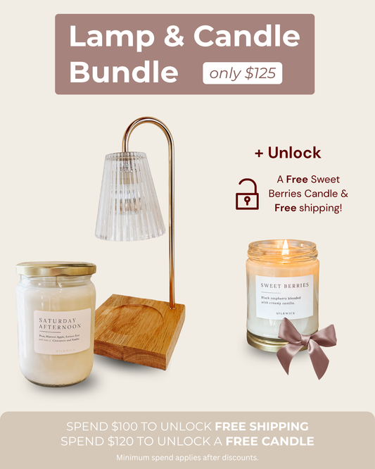 Lamp & Candle Bundle