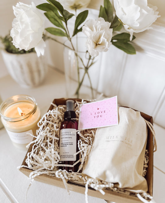 Valentine's Gift Pack- Large Candle & Room Spray