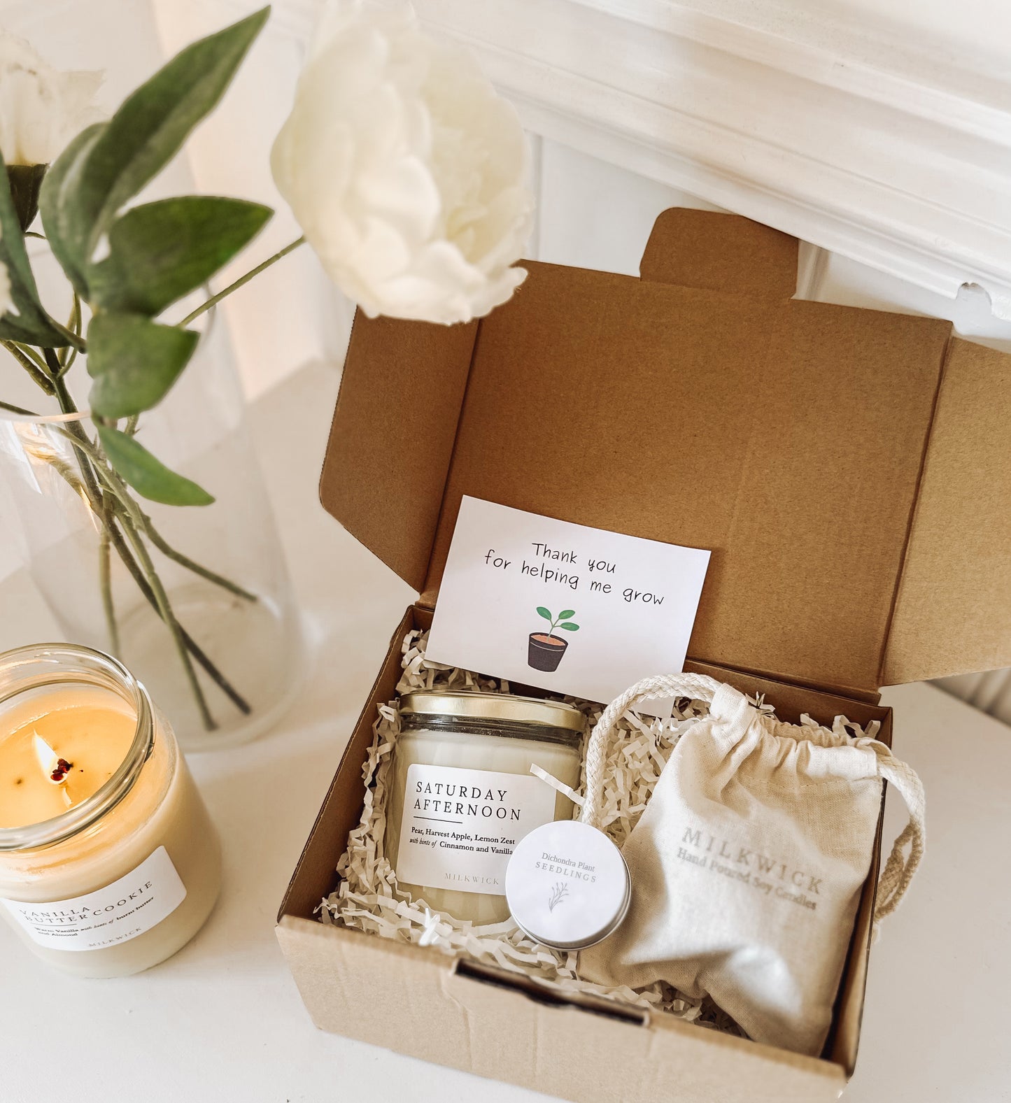 Teacher Gift - Candle & Seedling Kit