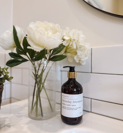 Saturday Afternoon Hand & Body Wash 500ml