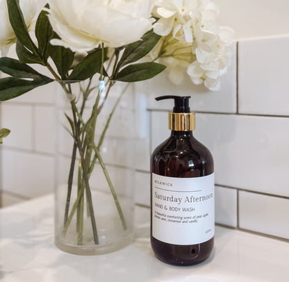 Saturday Afternoon Hand & Body Wash 500ml